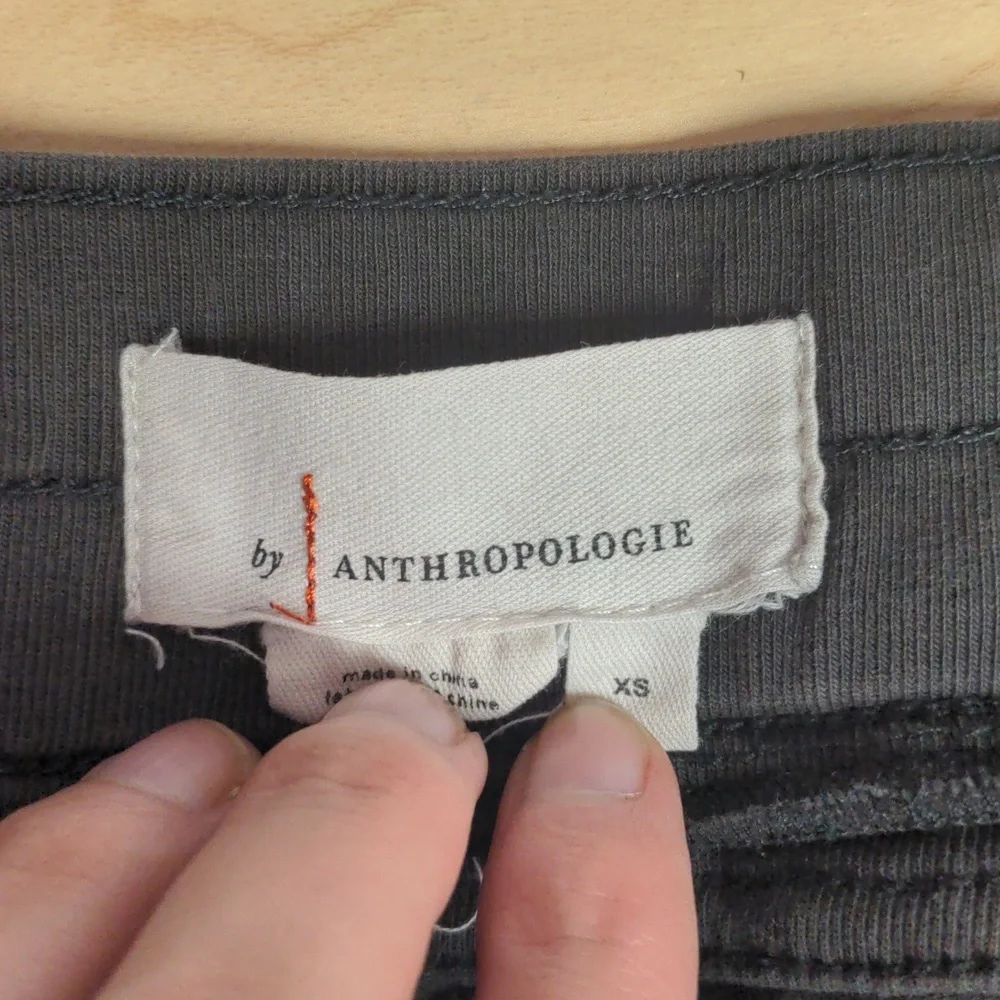 Anthropologie Women's The Nomad High Rise Jogger Size Extra Small Charcoal Boho - Picture 5 of 15